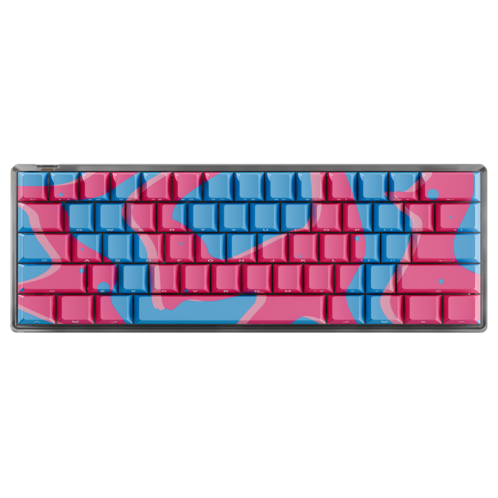 Elite 4 - 60% Magnetic Keyboard - Cotton Candy