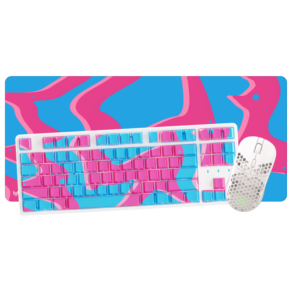 Cotton Candy Bundle - TKL Mechanical Keyboard Bundle