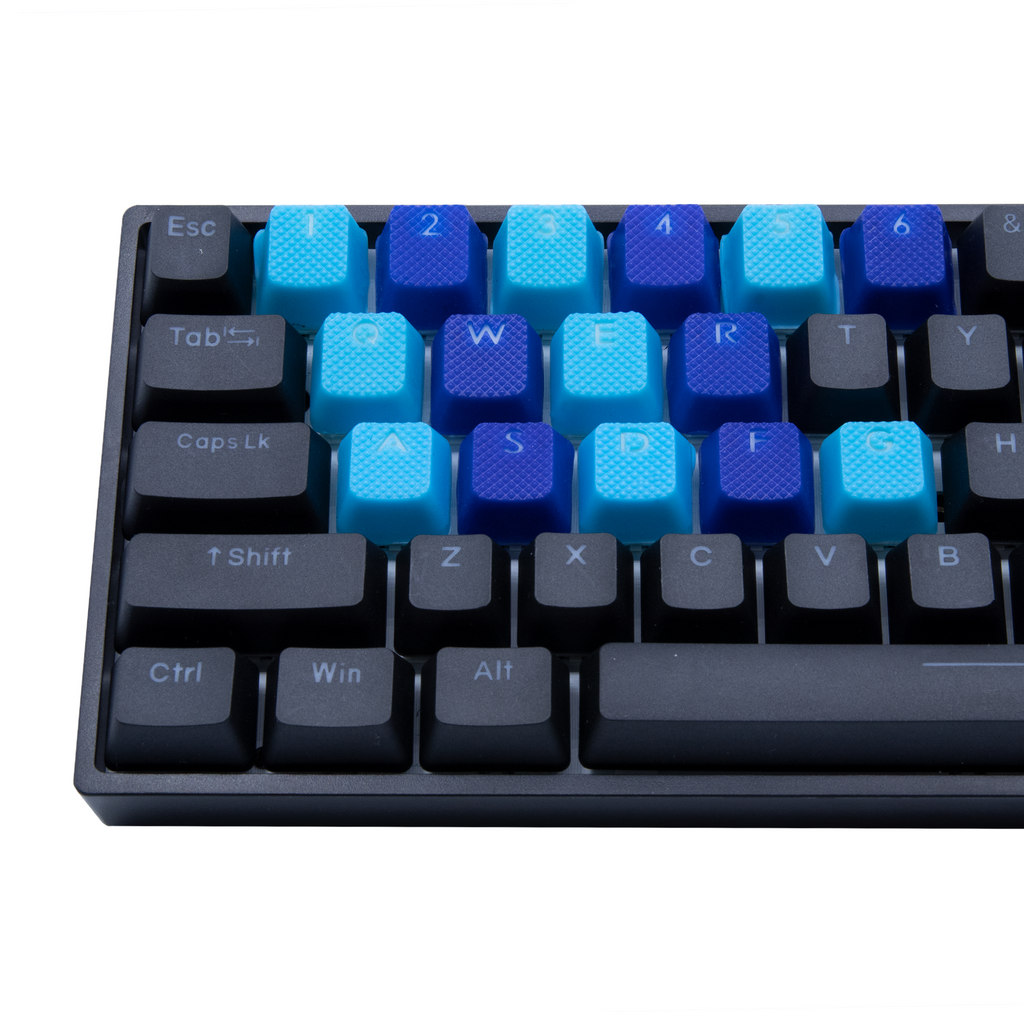 Matrix Keyboards Blue Blizzard Rubber Gaming Keycaps